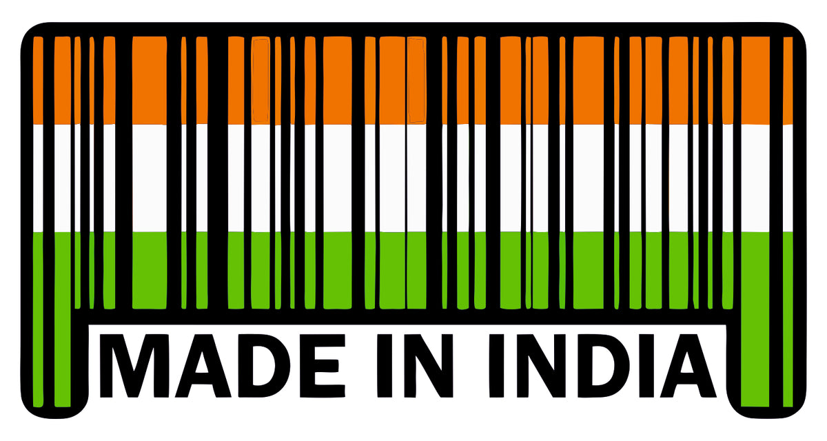 Made In India Sticker