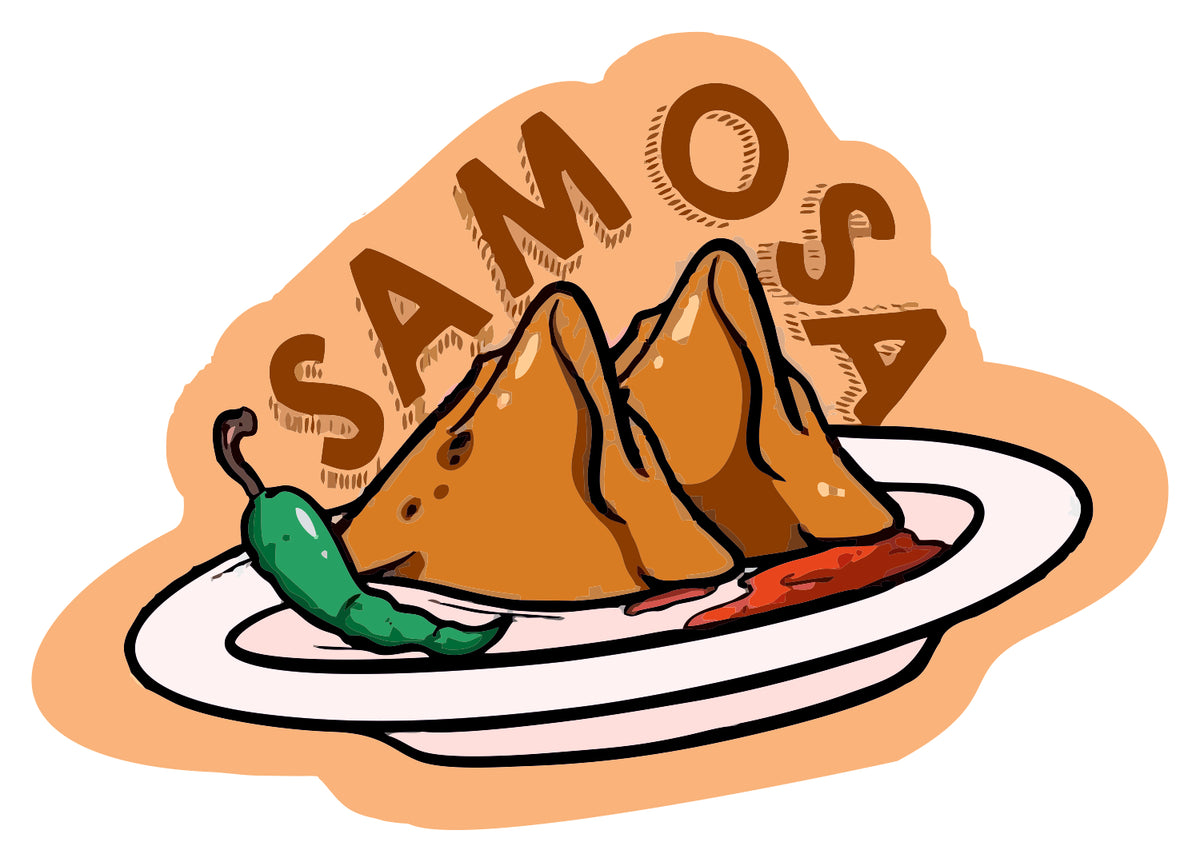 SAMOSA CHAT STICKER
