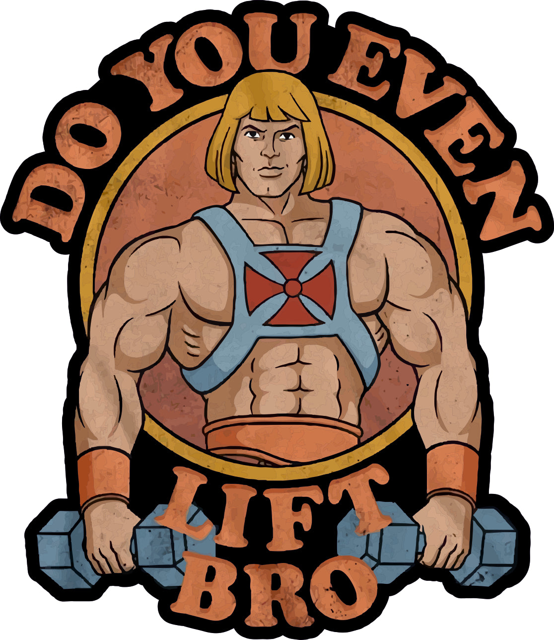 DO YOU LIFT BRO STICKER