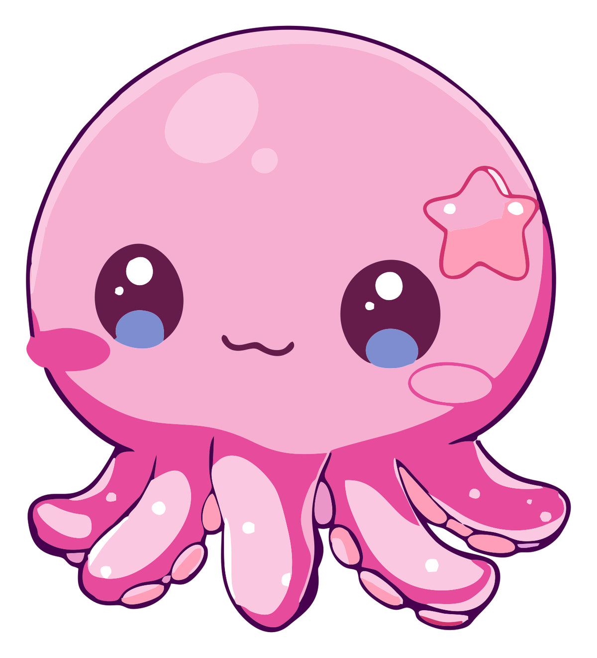 Cute Octopus Sticker