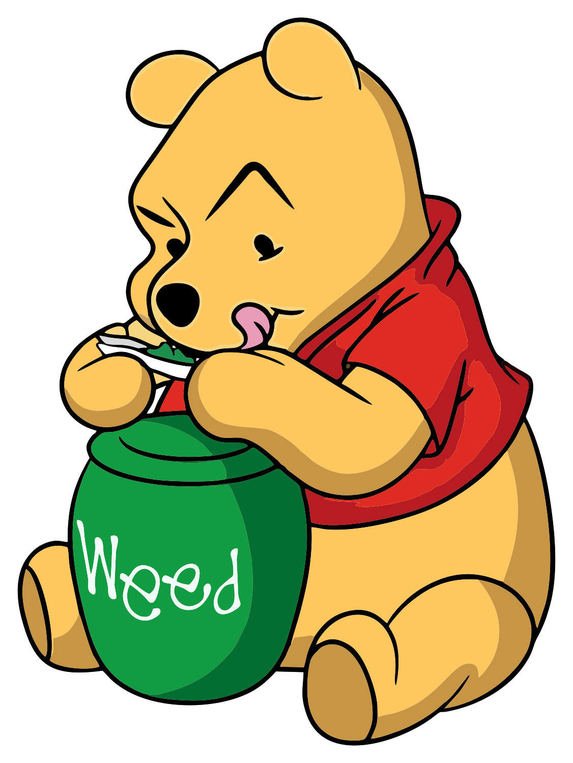 Puff Bear Sticker