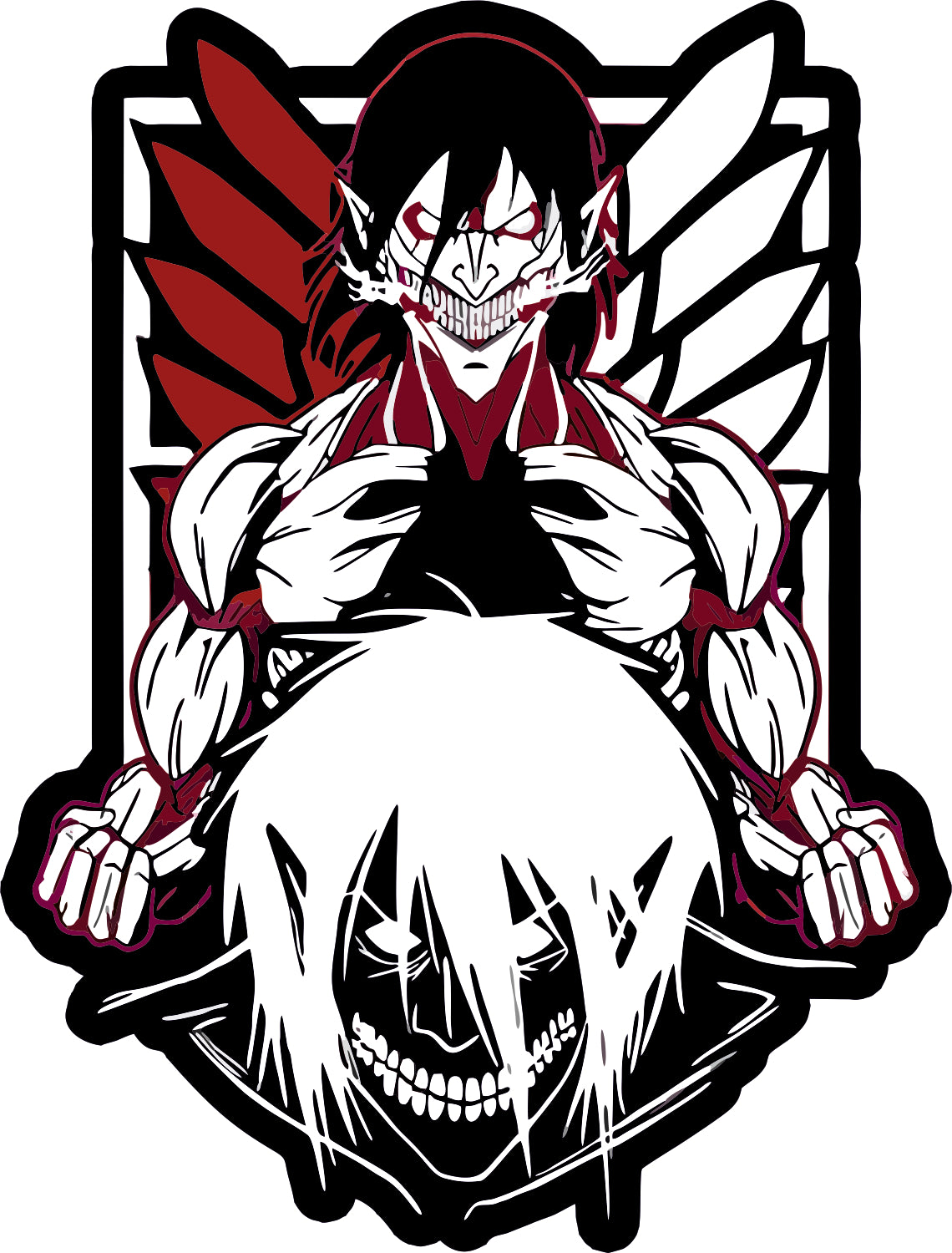 Eran Yeager Sticker