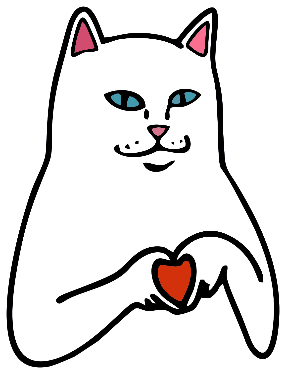 cat lover sticker