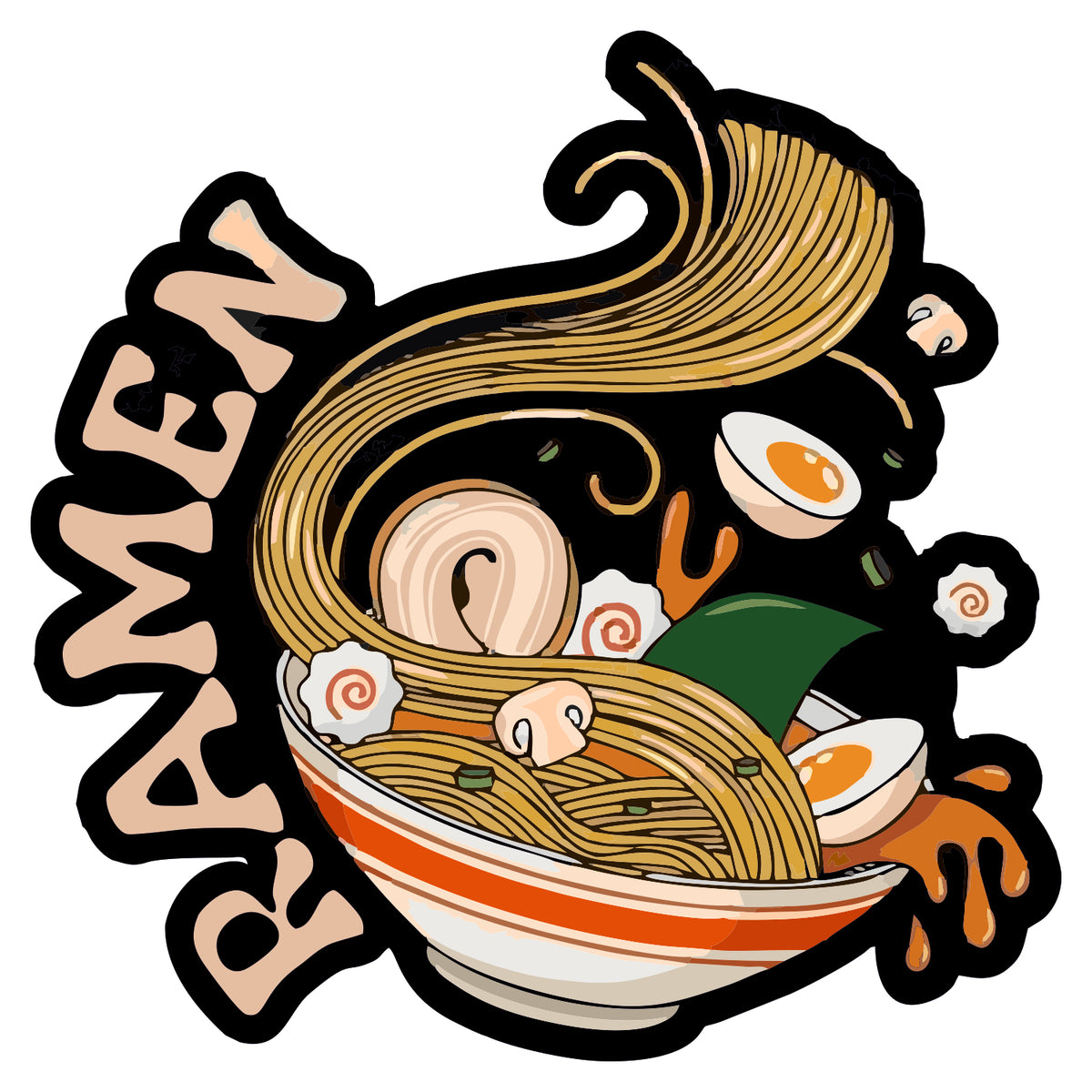 RAMEN STICKER