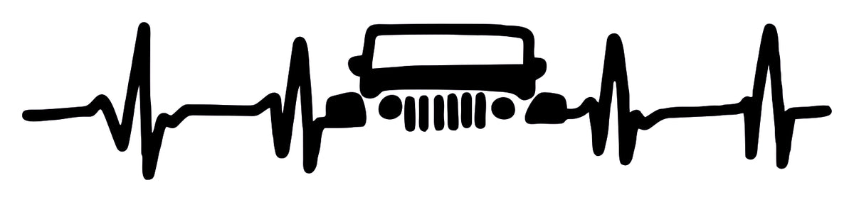 Jeep Heartbreak Sticker