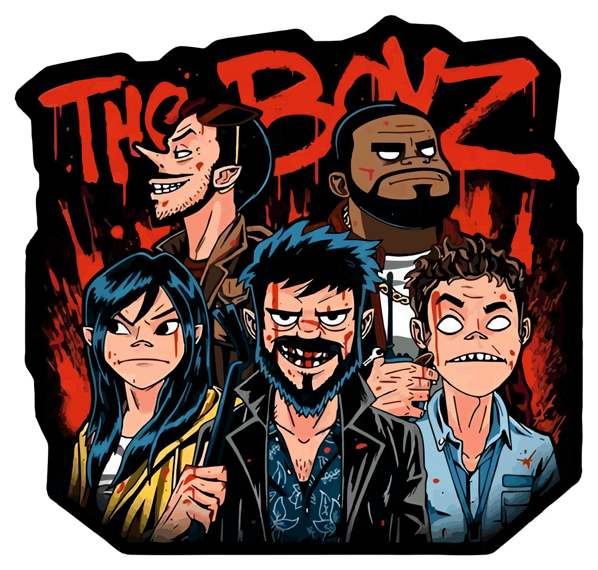 The Boyz Sticker