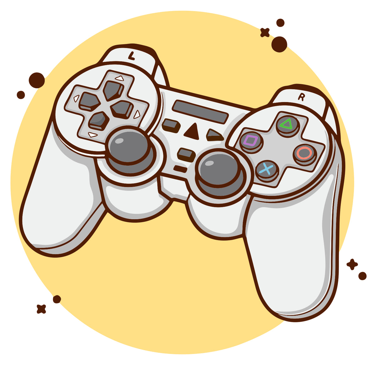 GAMING REMOTE STICKER