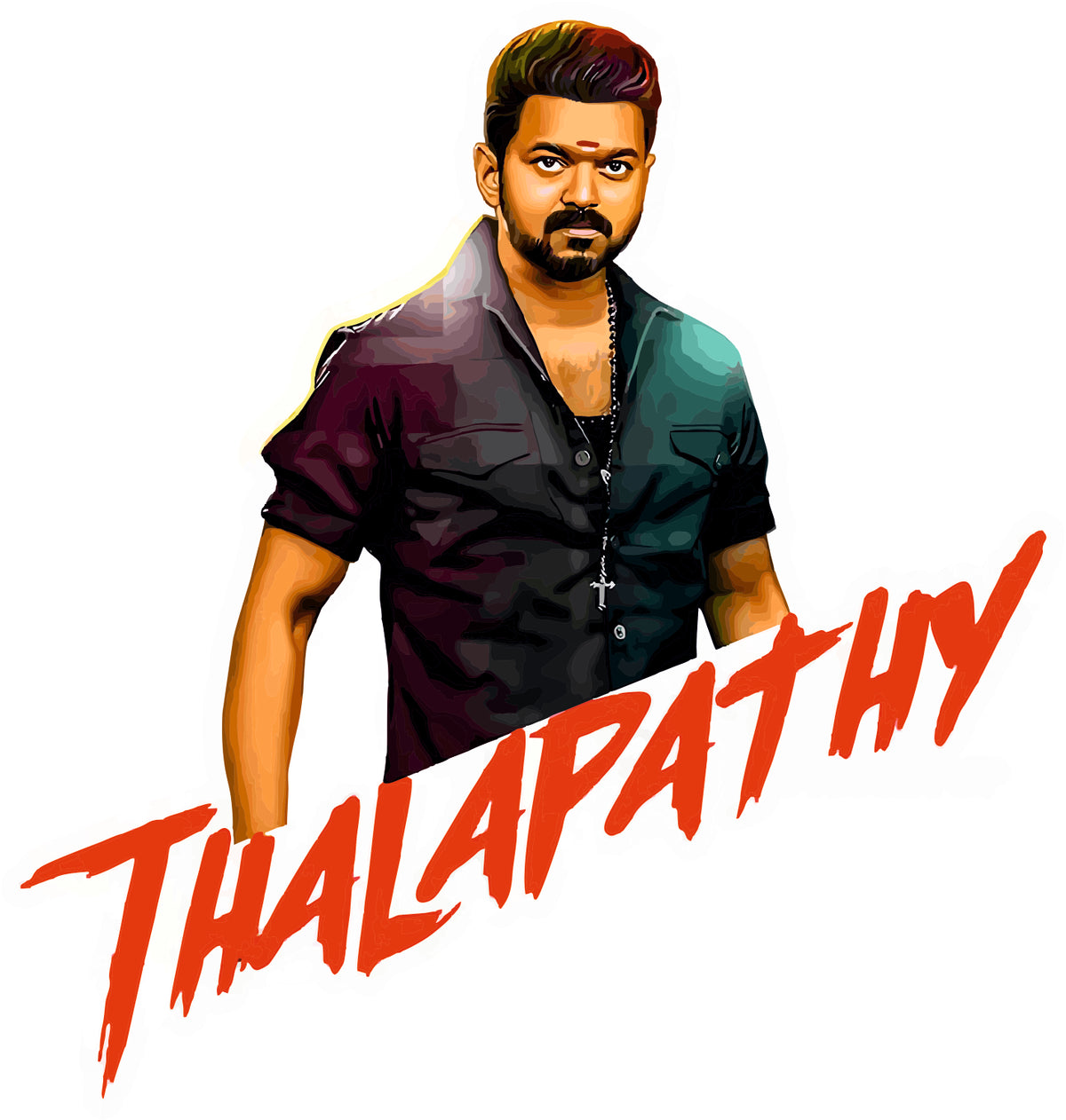 Thalapathy Sticker