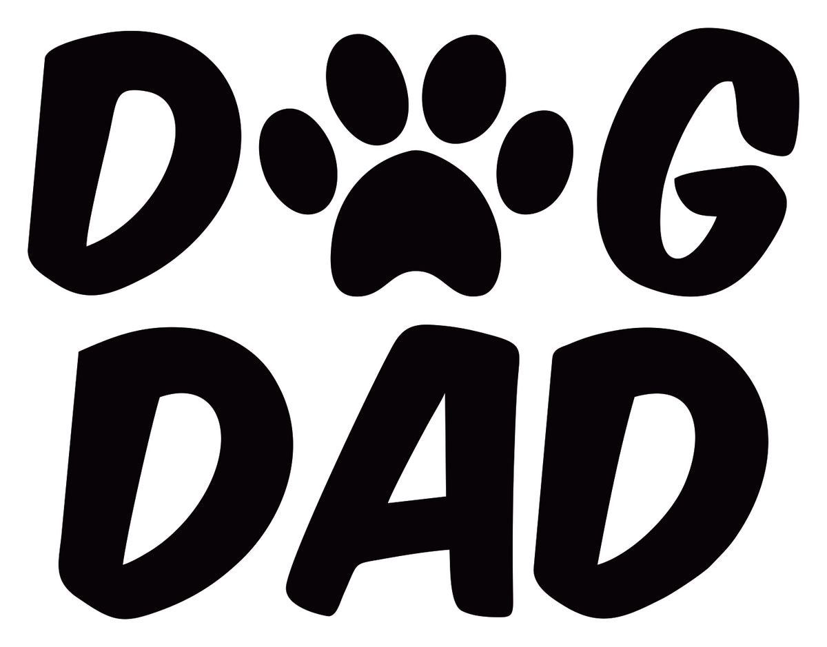 Dog Dad Sticker