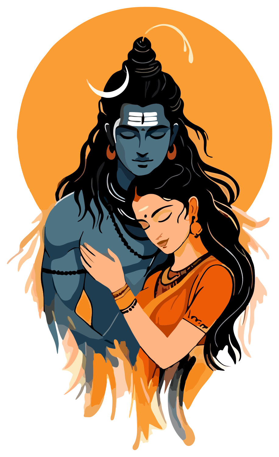 Shiv Paarvatee Sticker