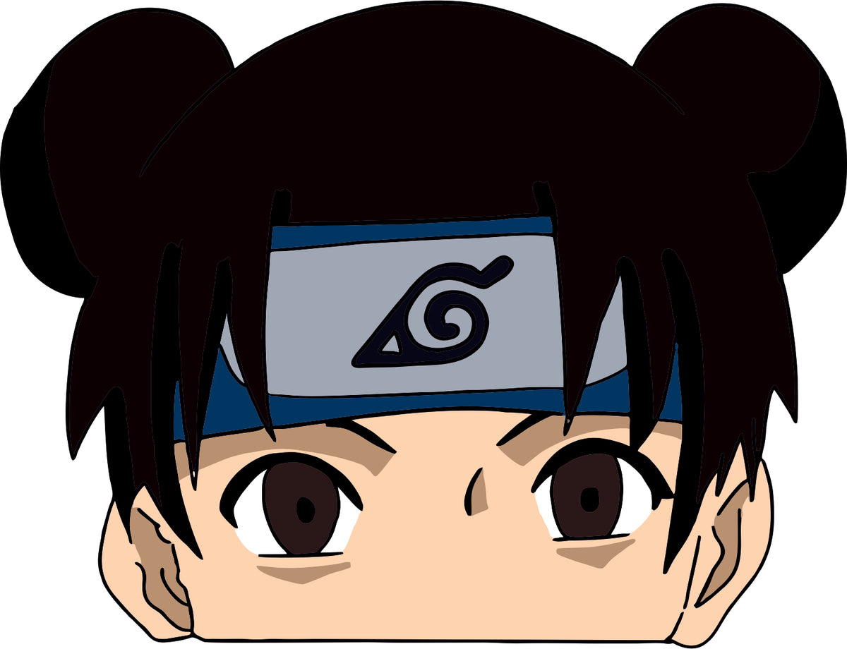 Naruto Girl Sticker