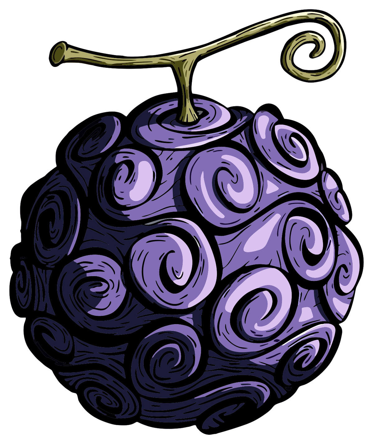 Luffy Devil Fruit Sticker