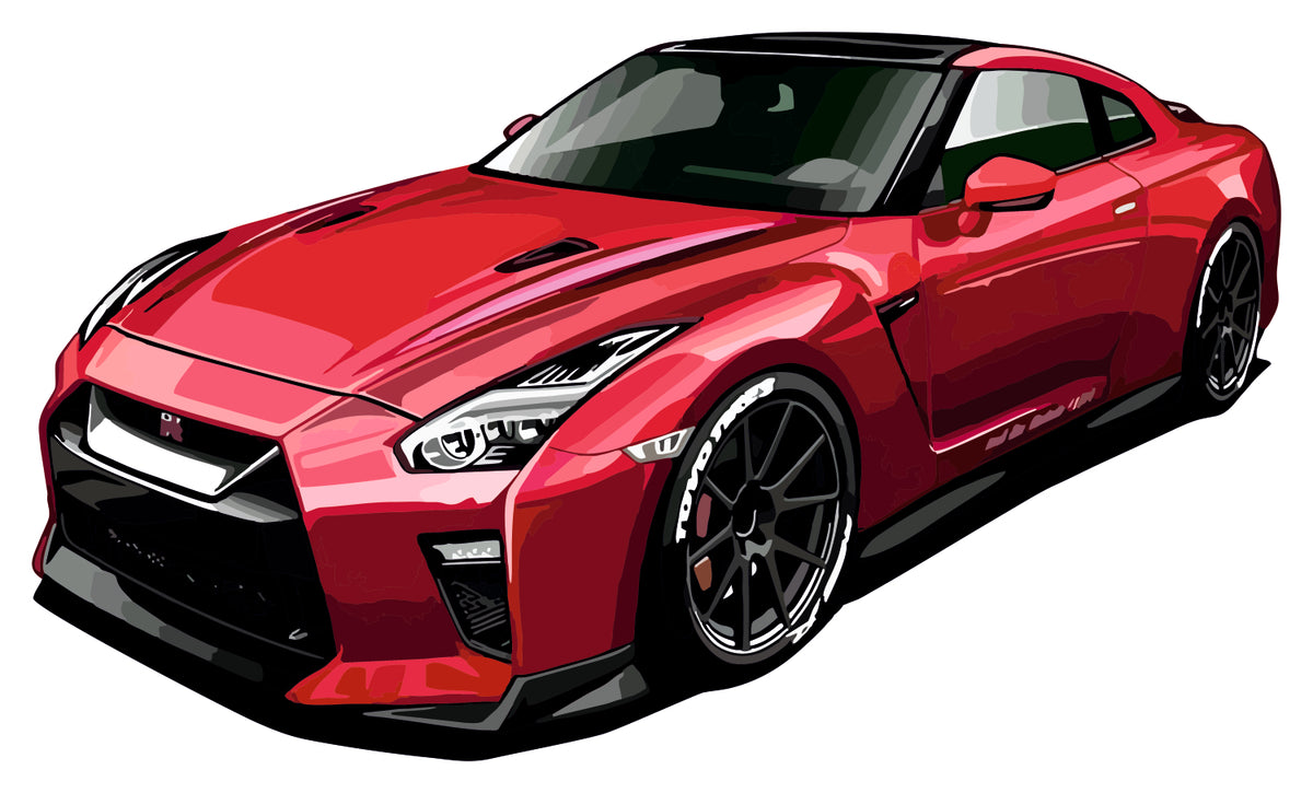 Nissan Gtr Sticker