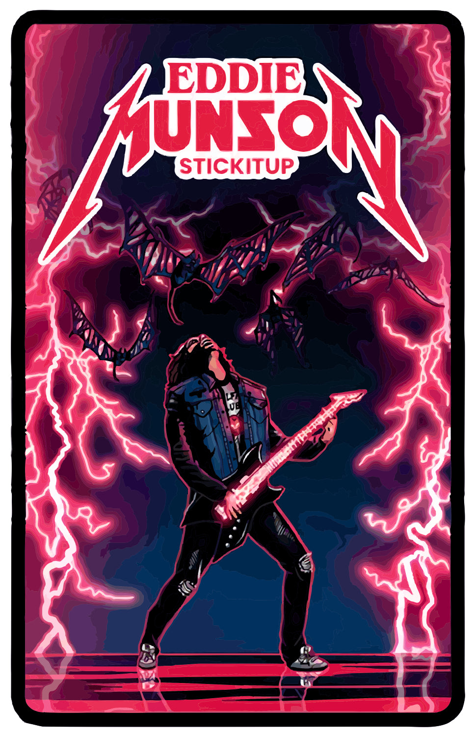 Eddie Munson Sticker