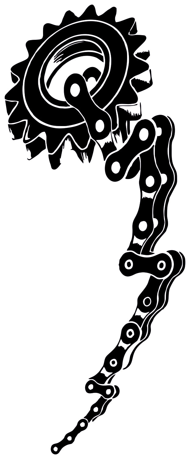 Bike Chain Sticker