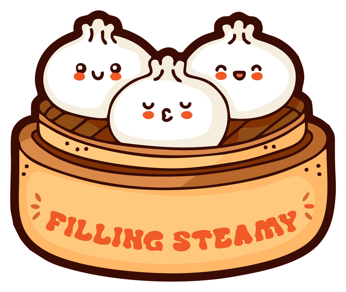 FILLING STEAMY STICKER