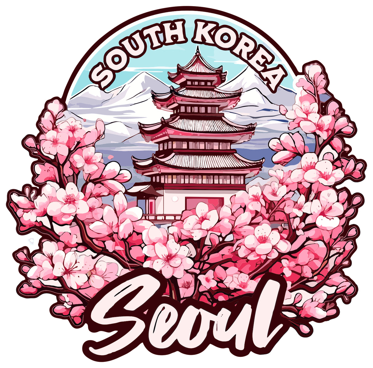 SOUTH KOREA STICKER