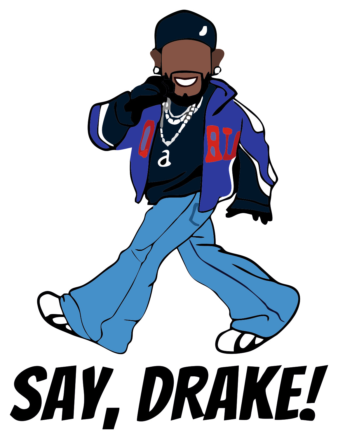 Say Drake Sticker