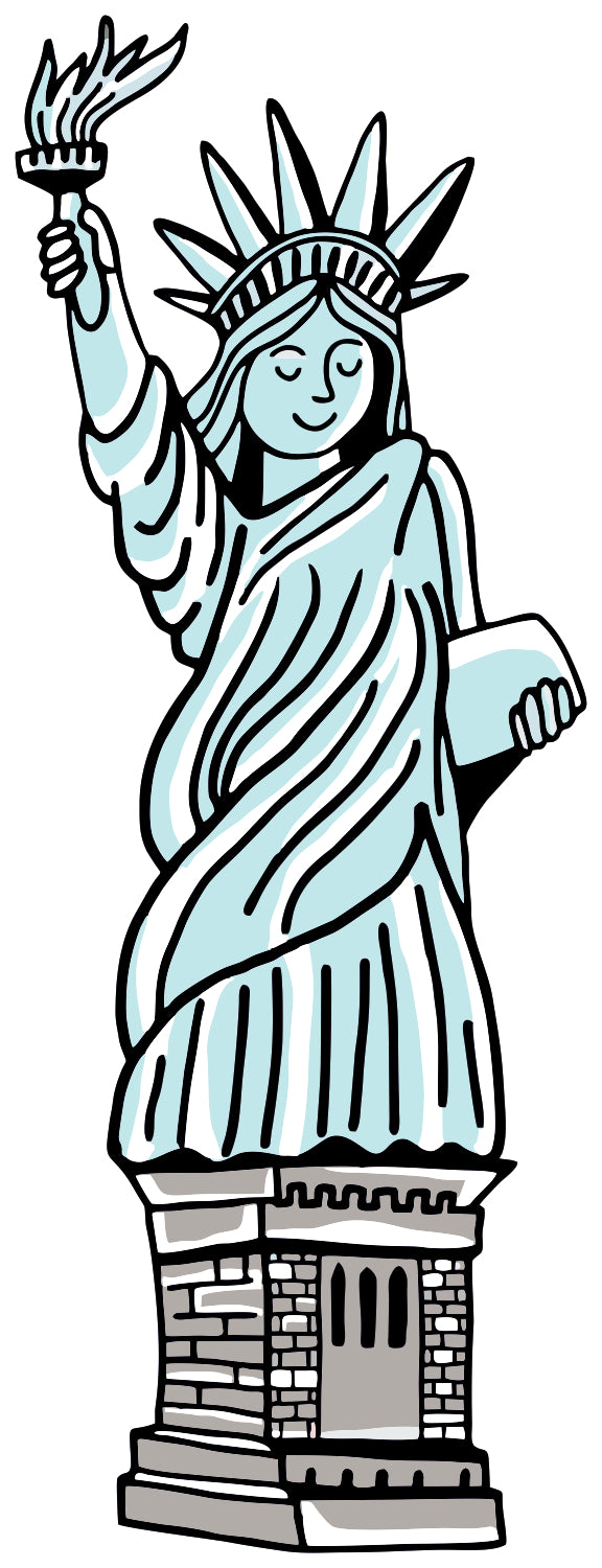 Statue Of Liberty Sticker