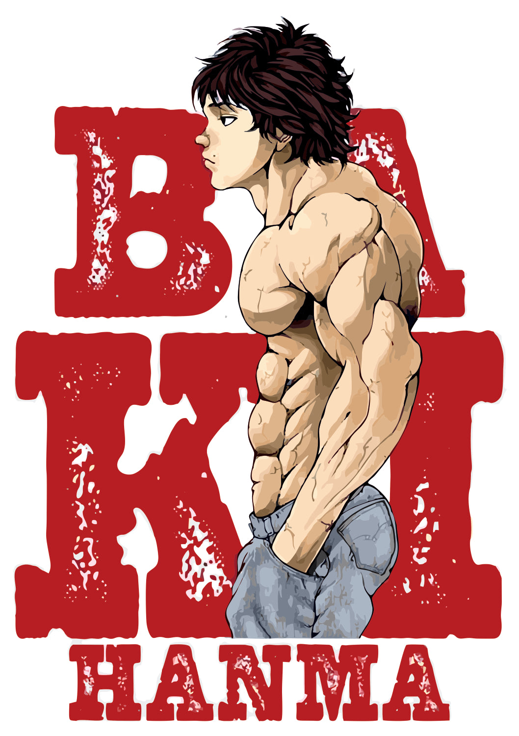 Baki 0.1 Sticker
