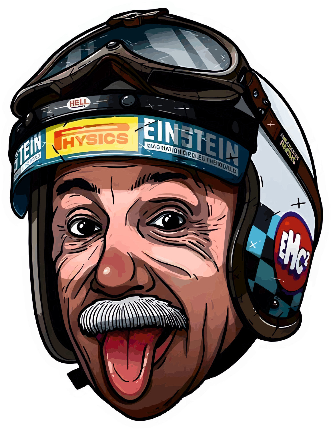 Albert Einstein Sticker