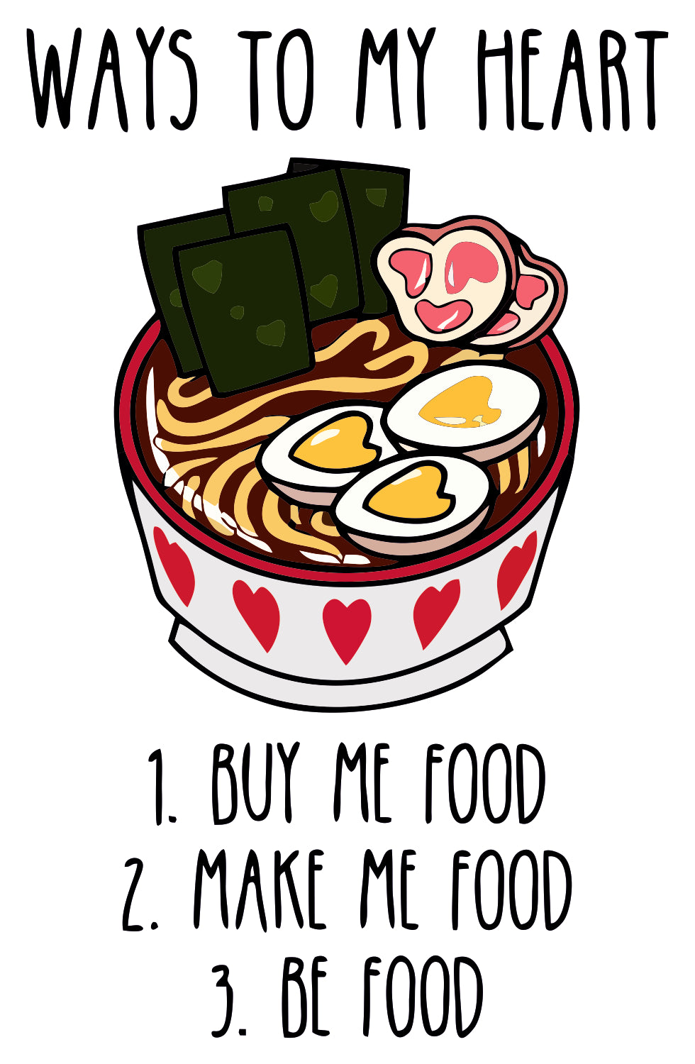 WAY TO MY HEART STICKER
