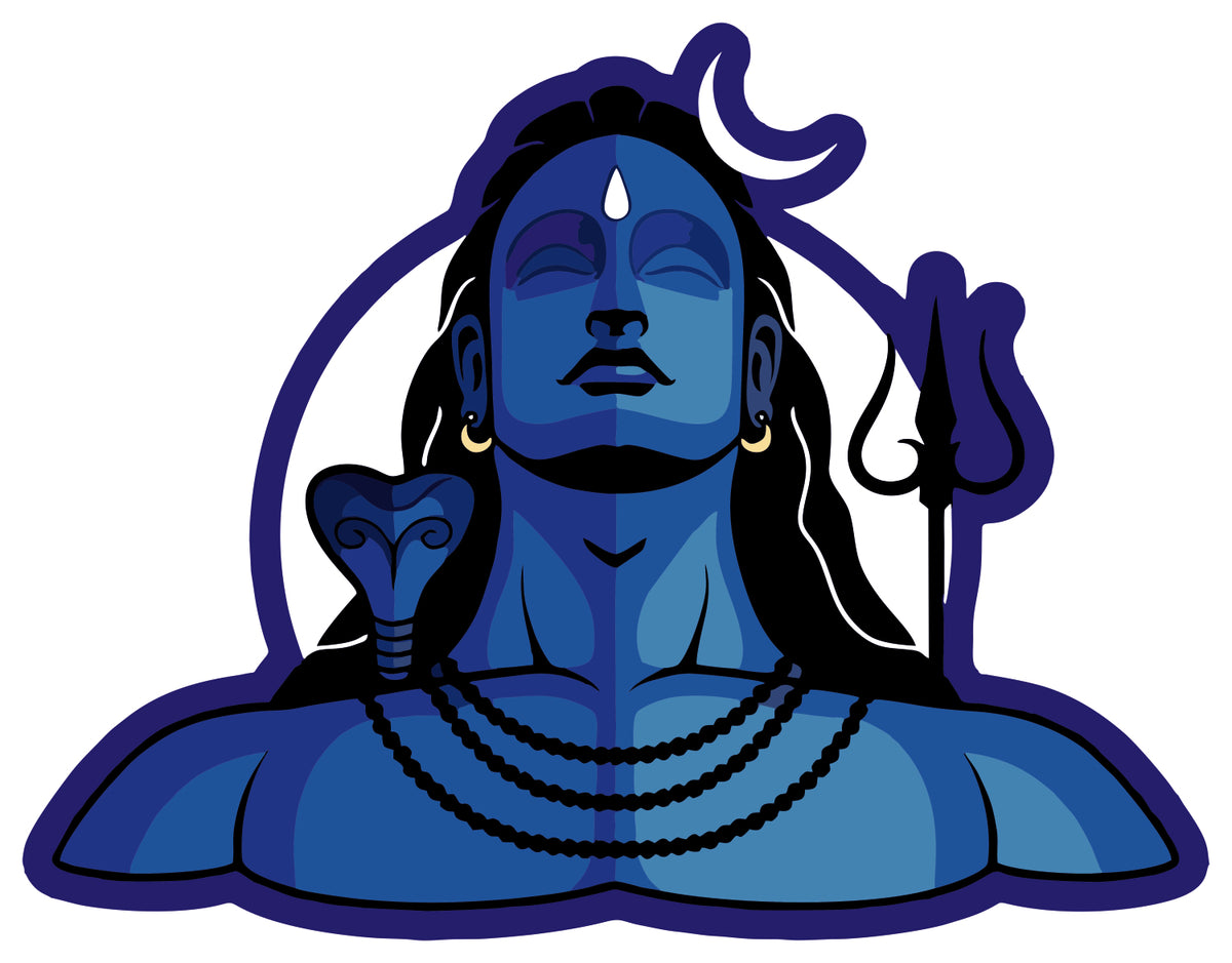 ADIYOGI SHIVA STICKER