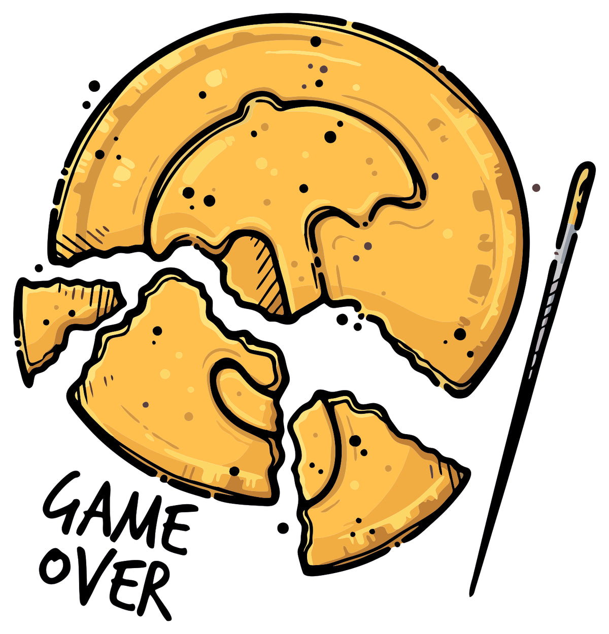 GAMEOVER STICKER