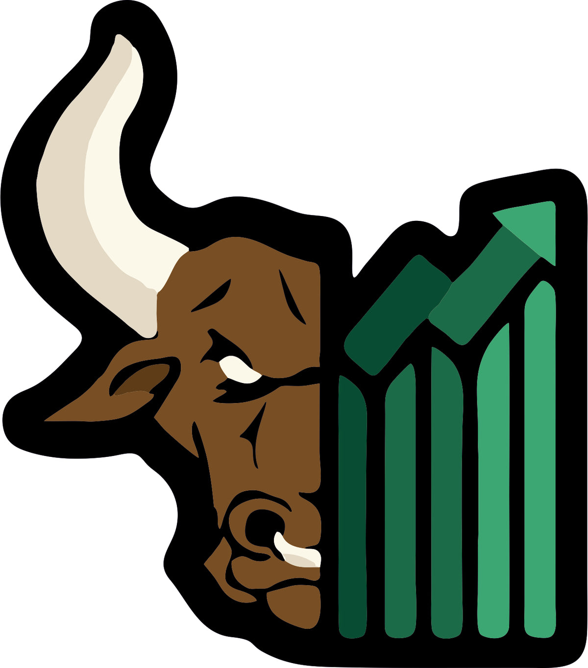 Trading Bull Sticker