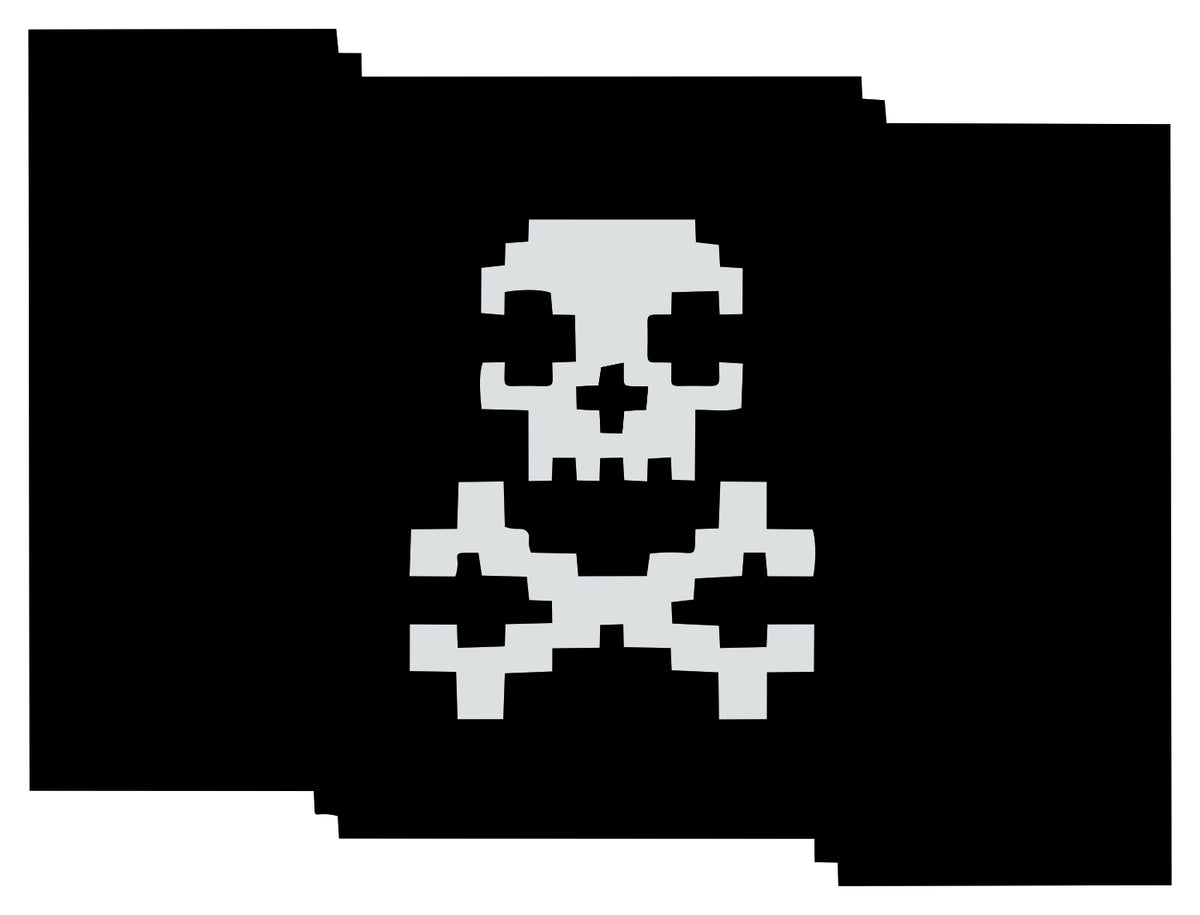 Pirate Sticker Hacker
