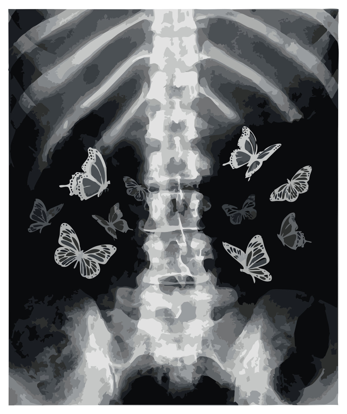 you gave me butterflies sticker
