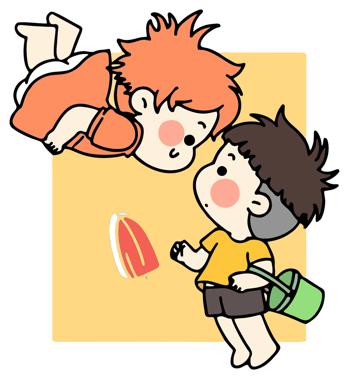 Ghibli Ponyo Sticker