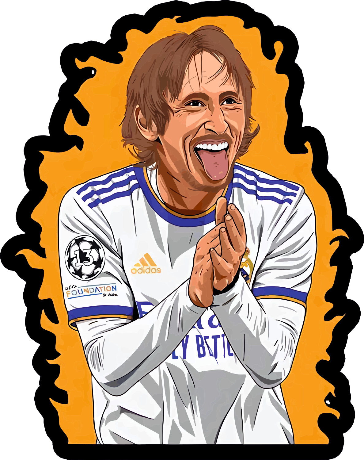 LUKA MODRIC STICKER