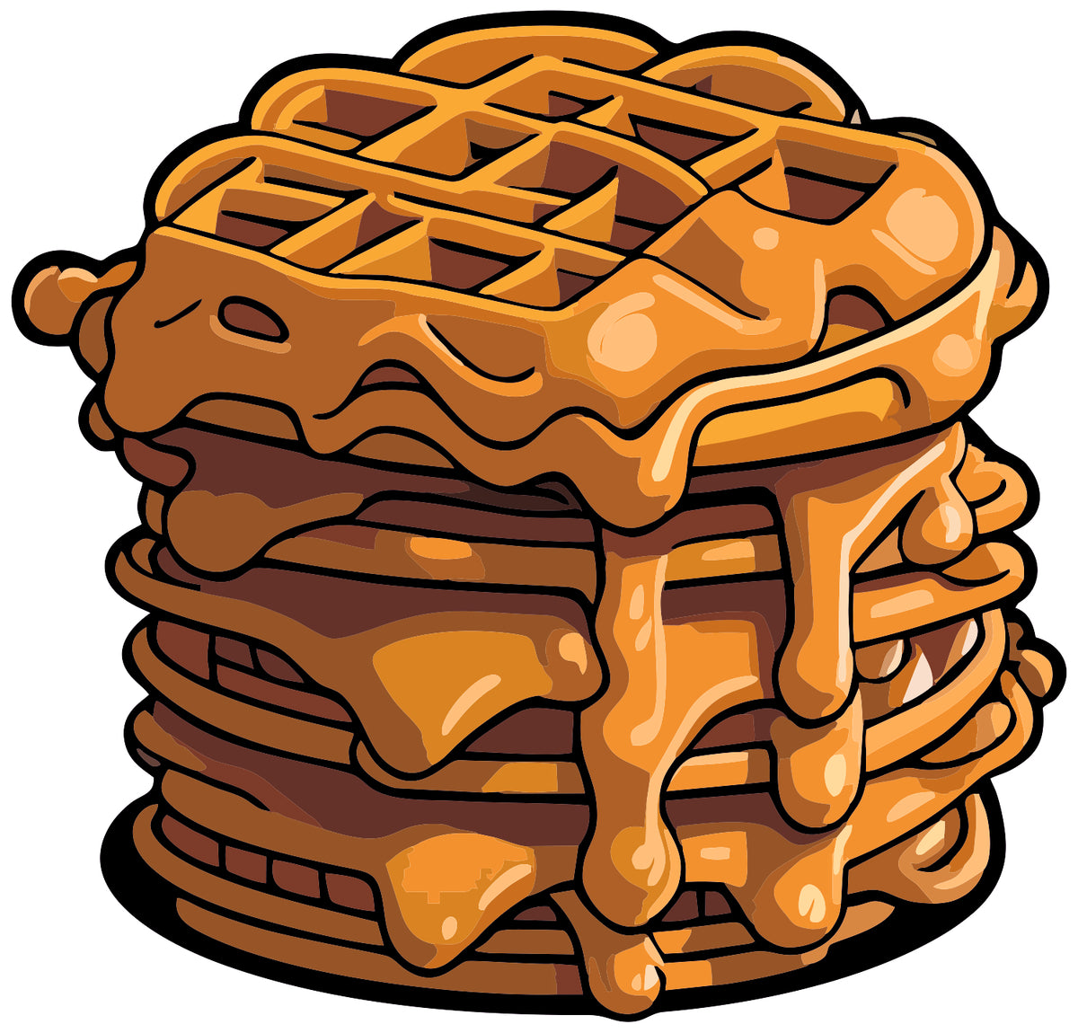 WAFFLE STICKER
