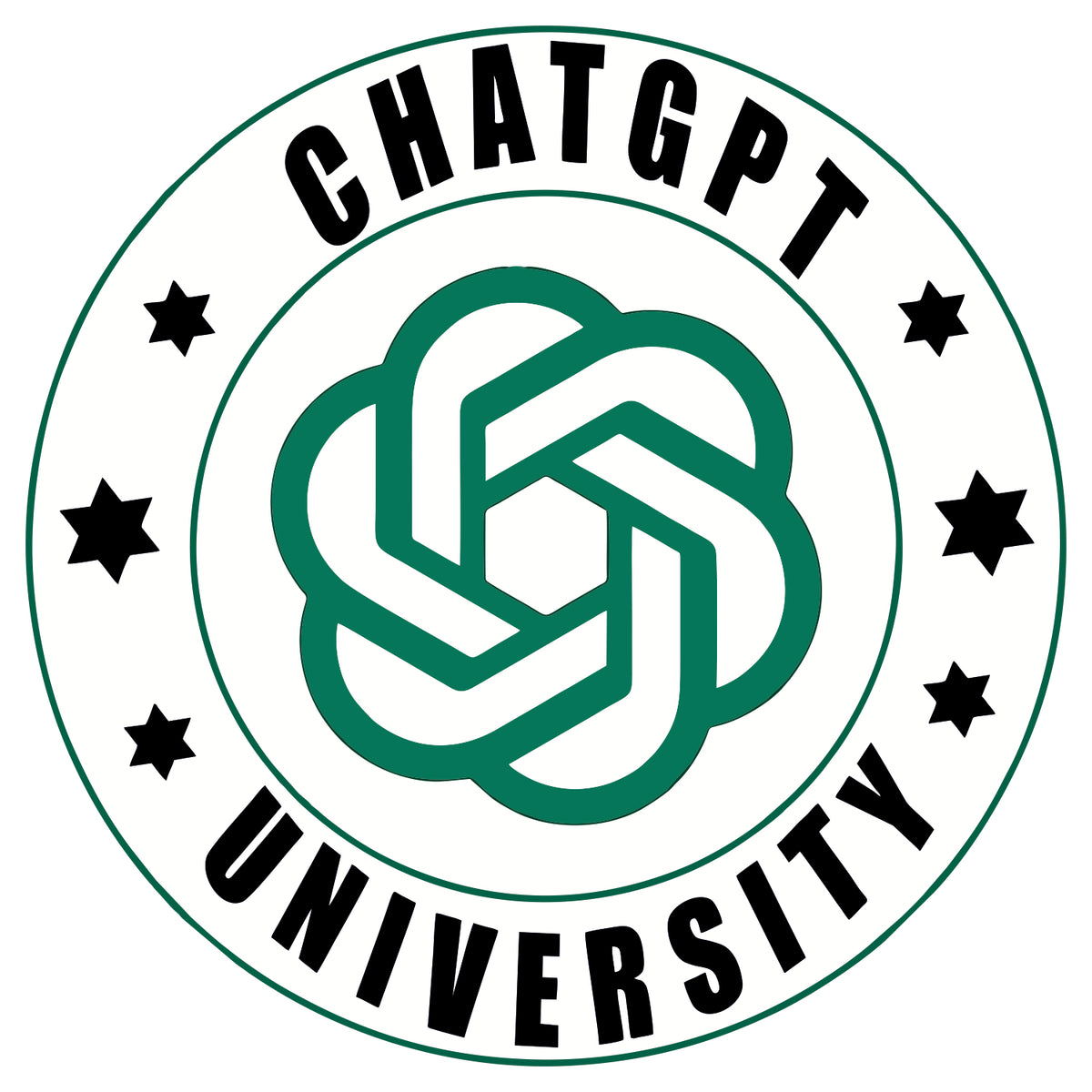CHATGPT UNIVERSITY STICKER
