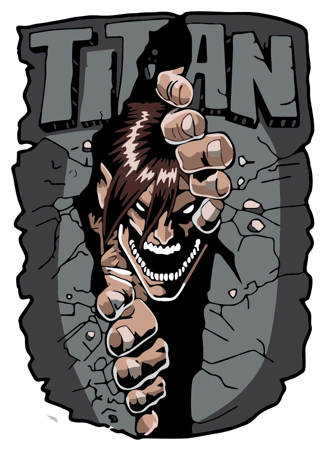 Titan Sticker