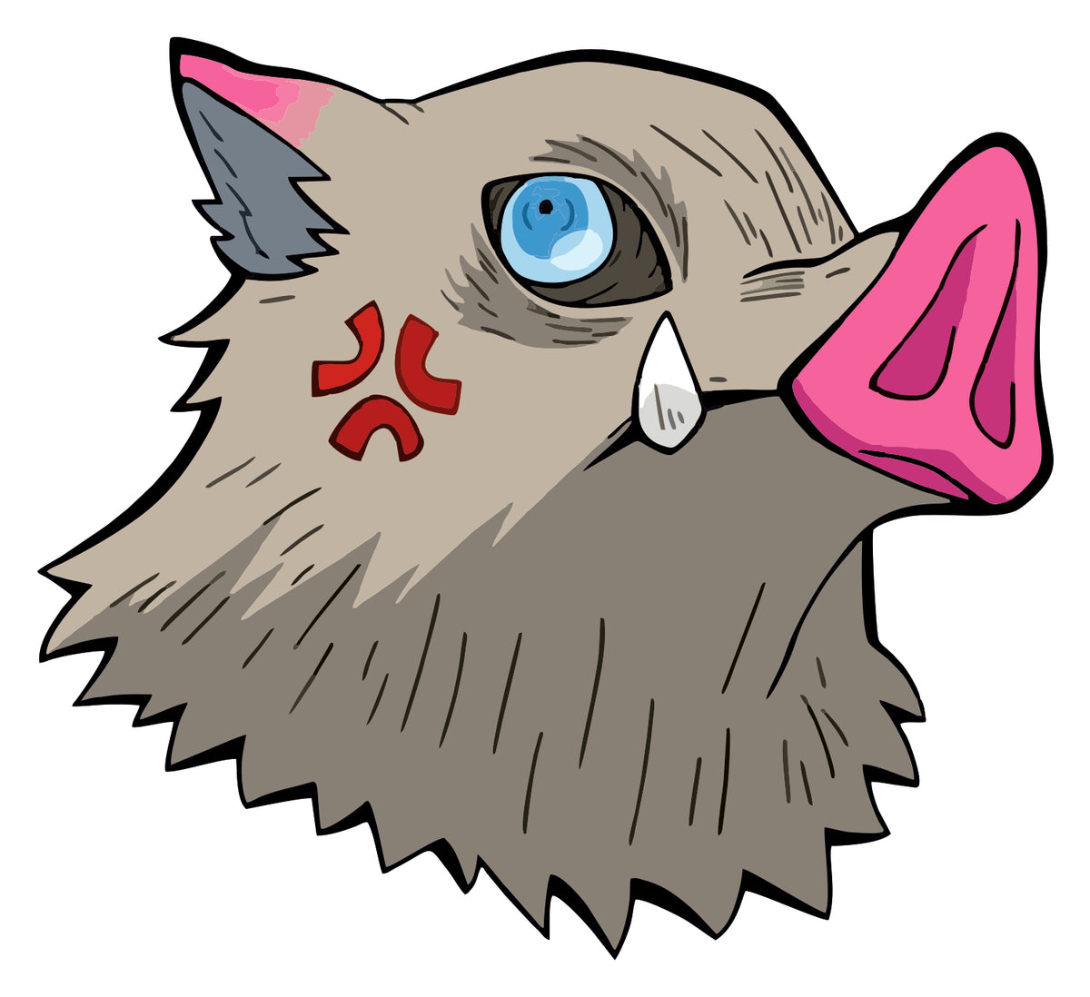 Inosuke Sticker
