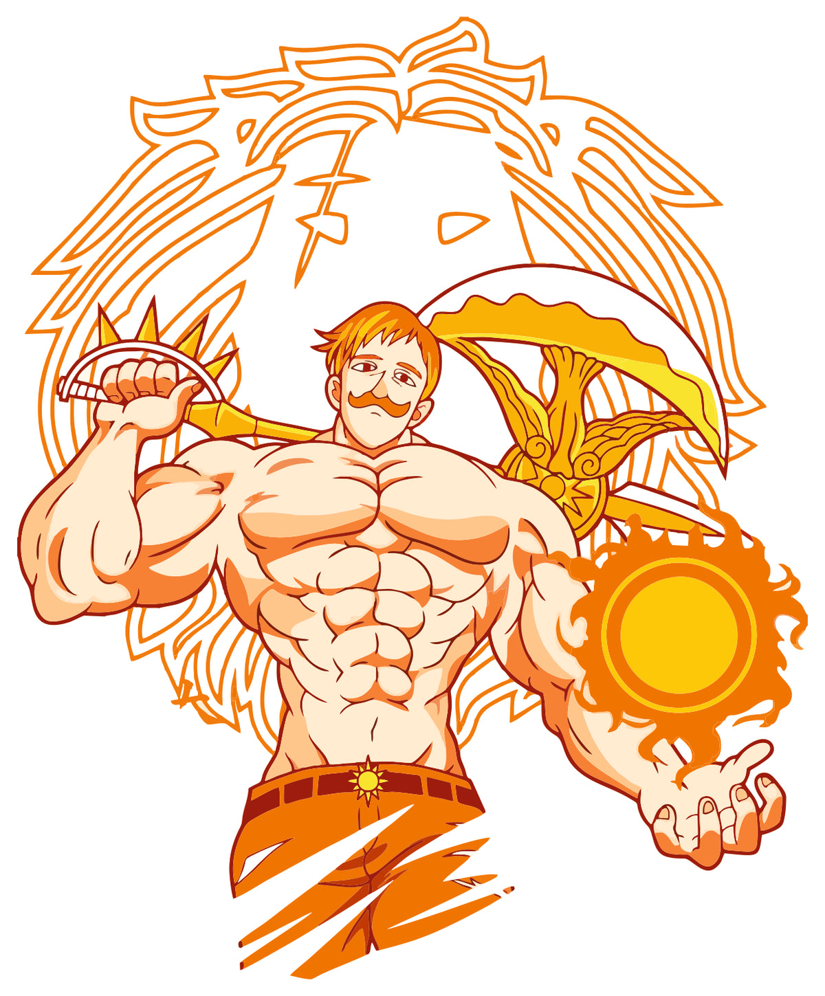 Escanor Sticker