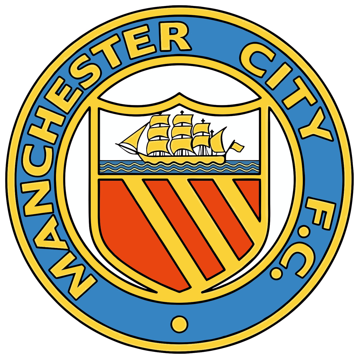 MANCHESTER CITY F.C.STICKER
