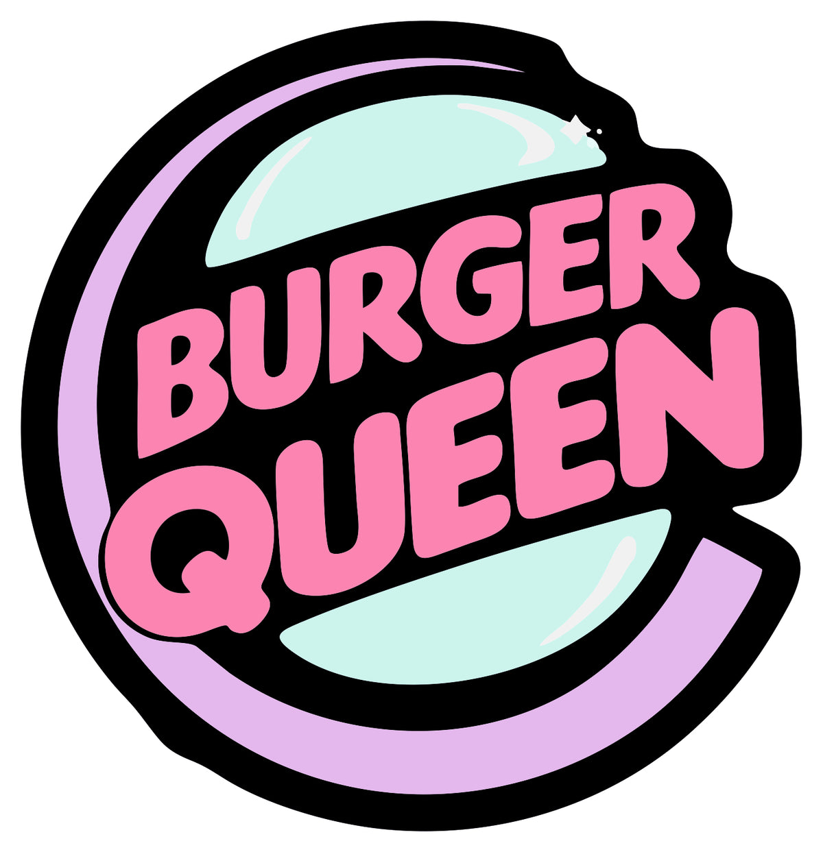 Burger Queen Sticker