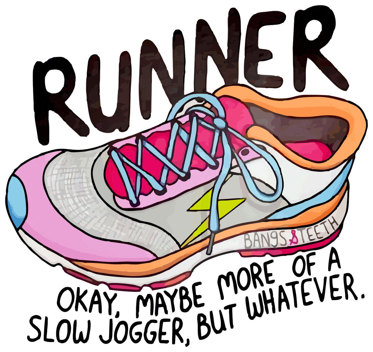 Runner Sticker