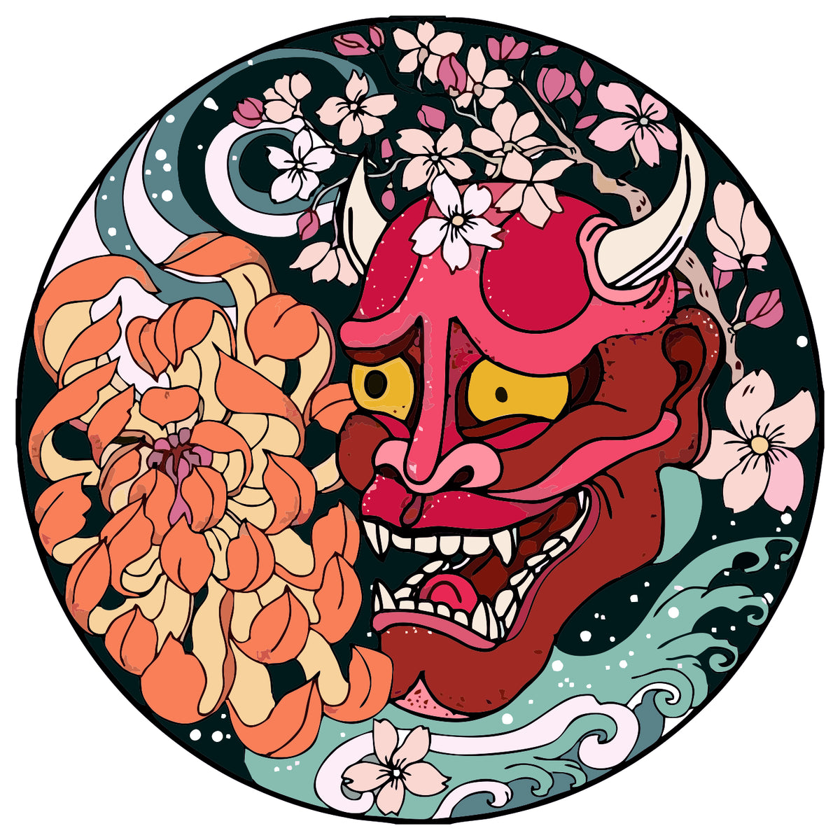 JAPANESE ART STICKER