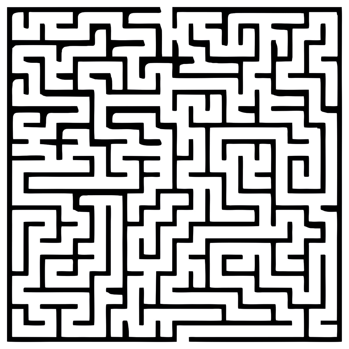 Maze Sticker