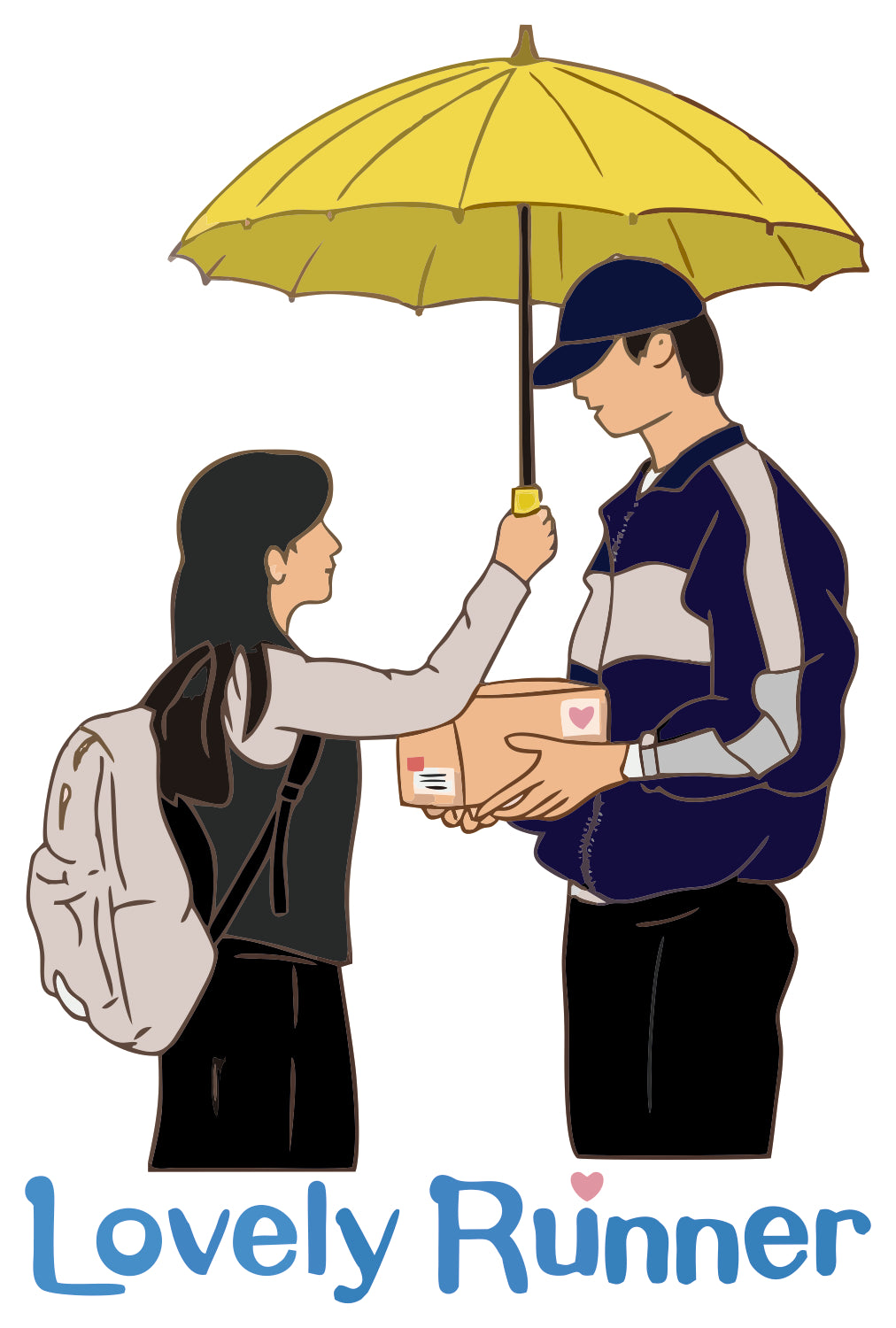 love runner sticker