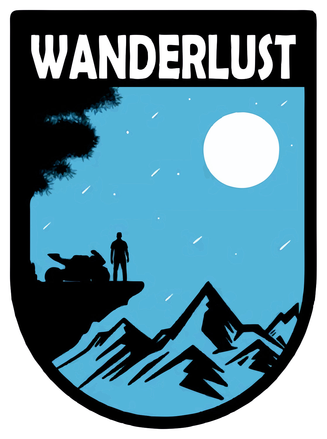 Wanderlust Sticker