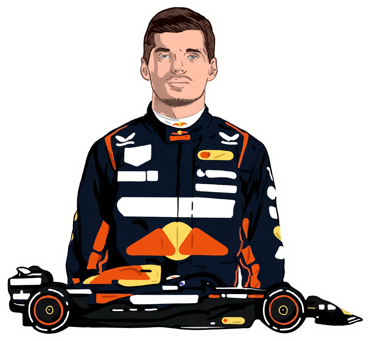 Max Verstappen Sticker