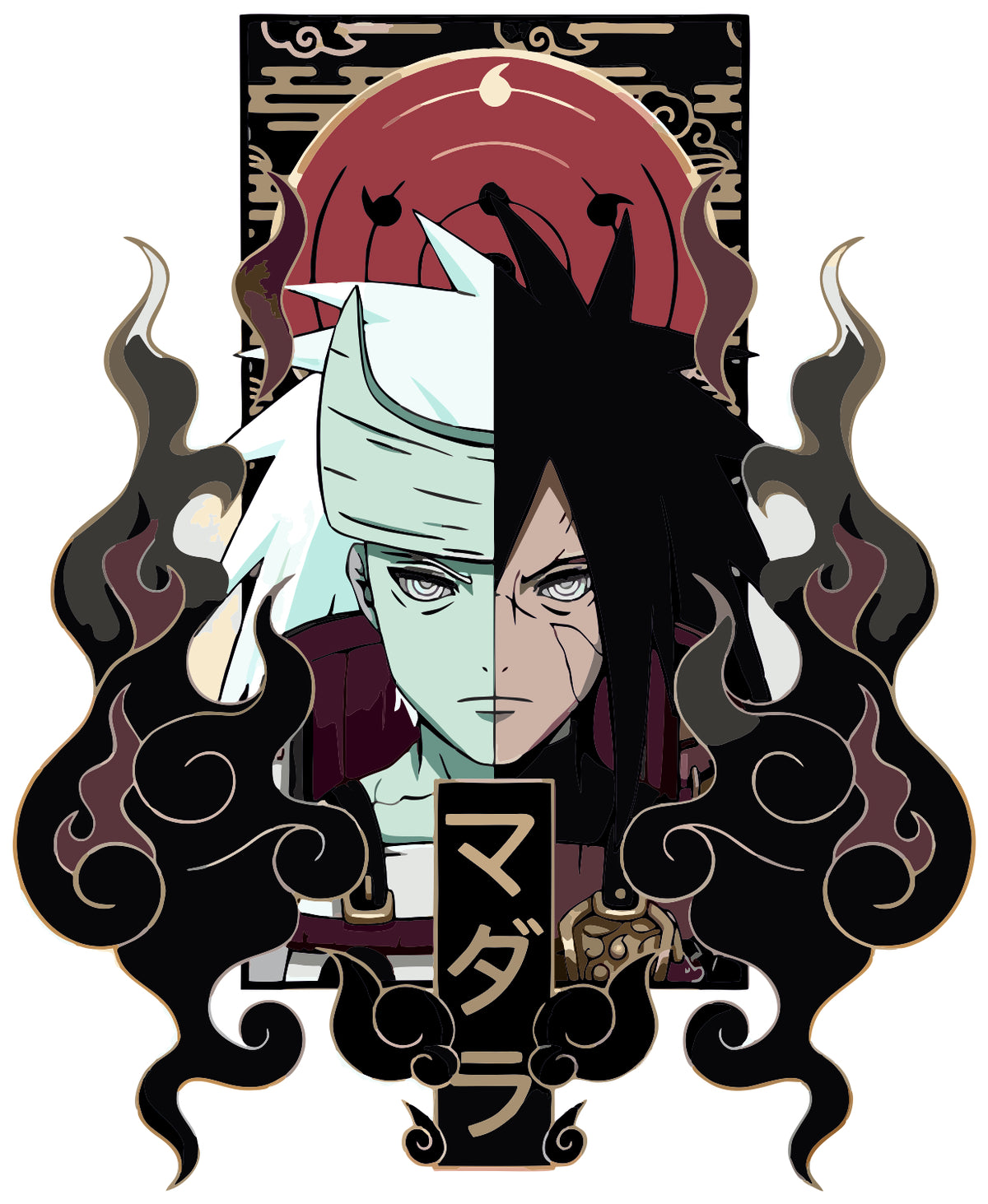 Ghost Of The Uchiha Sticker
