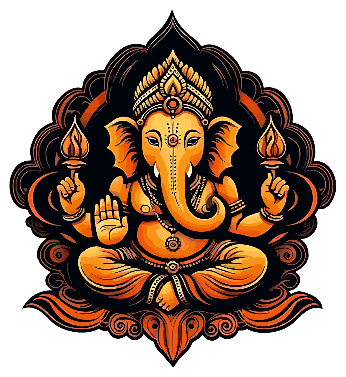 Ganpati Bappa Sticker