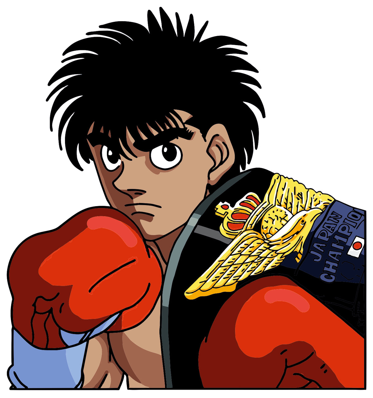 Ippo The Boxer Sticker