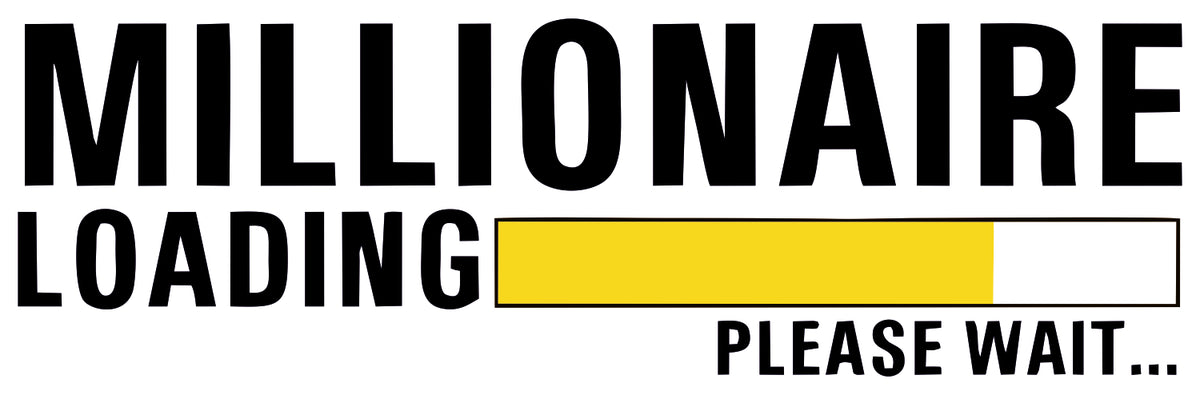 Millionaire Loading Sticker